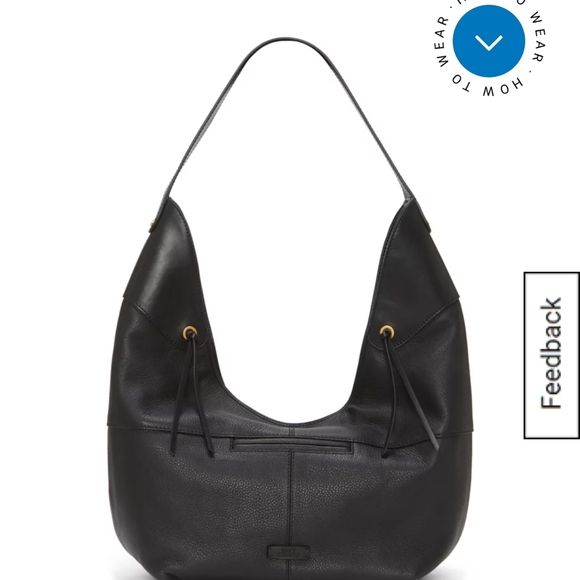 Vince Camuto Black Hobo Bag - Picture 5 of 5